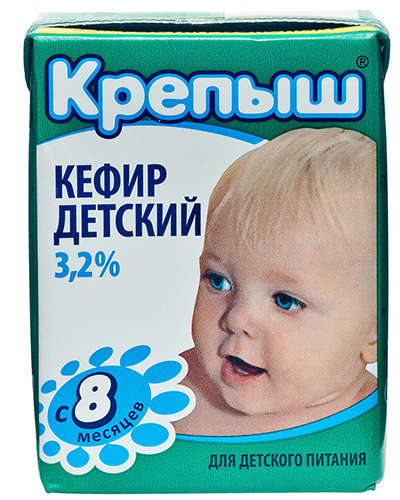 Кефир детский 3,2% - Саратовский комбинат детского питания: натуральный молочный напиток для детей.