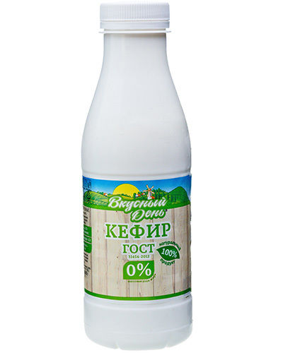 Кефир 0% - Саратовский комбинат детского питания: низкокалорийный и полезный напиток.